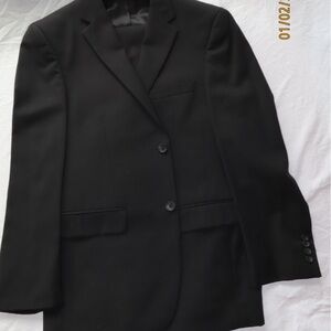 Men's Classic Black Suit. Jacket & Pants